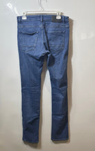 Load image into Gallery viewer, Hugo Boss Mens Blue Denim Pockets Classic Fit Straight Leg Jeans Size 32x32