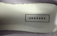 Load image into Gallery viewer, Topshop Womens White Gray Closed Toe Lace-Up Low Top Running Shoes Size 9