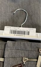 Load image into Gallery viewer, Vertigo Womens Gray Flat Front Straight Leg Dress Pants Size 10