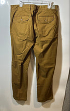 Load image into Gallery viewer, J.Crew Mens Brown Slash Pockets Straight Leg Chino Pants Size 35x32