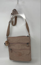 Load image into Gallery viewer, Kipling Womens Nude Inner Pocket Adjustable Strap Medium Crossbody Purse