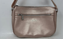 Load image into Gallery viewer, Kipling Womens Pink Leather Outer Pocket Adjustable Strap Shoulder Bag