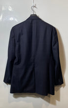 Load image into Gallery viewer, Tommy Hilfiger Mens Blue Windowpane Wool Two-Button Blazer Jacket Size 42L