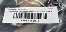 Load image into Gallery viewer, Authentic Salvatore Ferragamo Womens Black Loafer Shoes Size 8 AA Damaged
