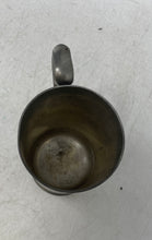 Load image into Gallery viewer, John Somers Silver-Tone Engraved Handle Hallmark Serving Pewter Mug