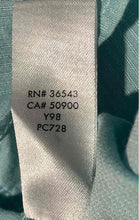 Load image into Gallery viewer, Calvin Klein Mens Light Aqua Cotton Long Sleeve Button-Up Shirt Size XXL
