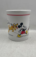 Load image into Gallery viewer, Cheryl's White Disney Mickey & Friends Cookie Jar Canister Without A Lid