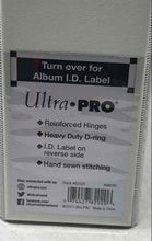 Load image into Gallery viewer, Ultra Pro White Heavy Duty D-Ring Stitched Baseball Card Collectors Album Binder