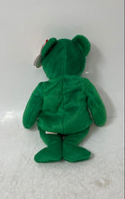 Load image into Gallery viewer, Ty Green Erin The Bear Beanie Baby Collection Shamrock Plush Toys With Tags