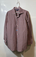 Load image into Gallery viewer, Tommy Hilfiger Mens Multicolor Check Long Sleeve Collared Dress Shirt Size XL