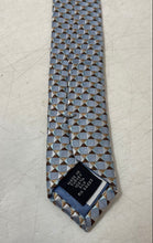 Load image into Gallery viewer, Banana Republic Mens Multicolor Geometric Print Silk Adjustable Designer Tie