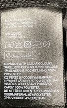 Load image into Gallery viewer, H&M Womens Black Flat Front Slash Pockets Straight Leg Dress Pants Size 10