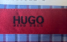 Load image into Gallery viewer, Hugo Boss Mens Multicolor Cotton Collared Long Sleeve Dress Shirt Size 16