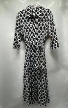 Load image into Gallery viewer, Brave+True Womens Black White Printed 3/4 Sleeve Shirt Dress Size S With Tag