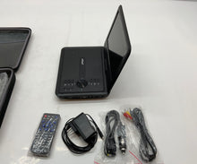 Load image into Gallery viewer, ieGeek IK-902 Black Portable DVD Player With Accessories Not Tested