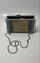 Load image into Gallery viewer, Bo's Art Womens The Opera Collection Silver Metal Mesh Evening Shoulder Bag