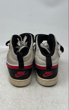 Load image into Gallery viewer, Nike Kids Court Borough Mid 2 White Black Red Lace-Up Sneaker Shoes Size 6Y