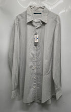 Load image into Gallery viewer, Perry Ellis Mens Gray Long Sleeve Button-Up Shirt Size XL With Tag