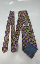 Load image into Gallery viewer, V2 By Versace Mens Multicolor Printed Silk Adjustable Designer Tie