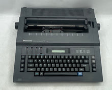 Load image into Gallery viewer, Panasonic Model RK-T33 Black Office Supplies Portable Electronic Typewriter