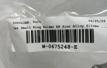 Load image into Gallery viewer, Classic Collectible EP Zinc Alloy Silver Tone Cat Small Ring Holder