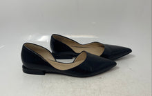 Load image into Gallery viewer, Franco Sarto Womens Neiman Black Leather Slip-On Ballet Flats Size 7.5M