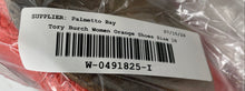 Load image into Gallery viewer, Authentic Tory Burch Womens Marion Orange Leather Ballet Flats Size 10 M Damaged
