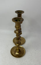 Load image into Gallery viewer, Sterling Tone Rounded Base Decorative Candlestick Candle Holder
