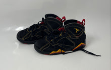 Load image into Gallery viewer, Nike Boys Air Jordan 7 Retro Citrus Yellow & Black Sneakers Shoes Size 1Y