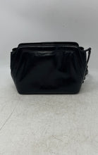 Load image into Gallery viewer, Calvin Klein Womens Black Leather Inner Pockets Adjustable Strap Crossbody Purse