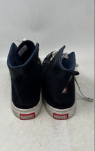 Load image into Gallery viewer, Marvel Mens Captain America Black Lace-Up Mid Top Sneaker Shoes Size 13