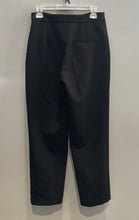 Load image into Gallery viewer, Zara Womens Black Ponte Side Zipper Back Pocket Dress Pants Size Small