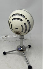 Load image into Gallery viewer, Blue Snowball White Silver Professional USB Microphone w/ Tripod Stand No Tested