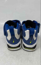 Load image into Gallery viewer, Nike Boys Air Griffey Max 1 White Blue Mid Top Hook & Loop Sneaker Shoes Size 4C