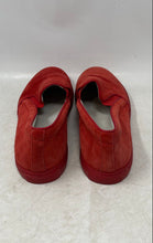Load image into Gallery viewer, Del Toro Mens Red Suede Slip-On Round Toe Low Top Casual Sneaker Shoes Size 10
