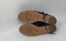 Load image into Gallery viewer, Vince Camuto Womens Rollera Navy Blue Open Toe Side Zip Gladiator Sandal Size 6