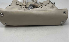Load image into Gallery viewer, Michael Kors Womens Hamilton Beige Leather Double Handle Lined Satchel Bag