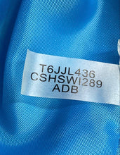 Load image into Gallery viewer, Calvin Klein Womens Turquoise One-Button Blazer Jacket Size 4P With Tag