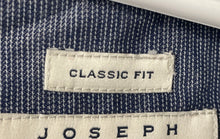 Load image into Gallery viewer, Joseph Abboud Mens Blue Pinstripe Classic Fit Two-Button Blazer Size 3X With Tag