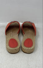 Load image into Gallery viewer, Coach Womens Camille Coral Open Toe Espadrille Slide Sandals Size 6.5B