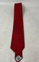 Load image into Gallery viewer, Bill Blass For Stern's Mens Red Printed Silk Adjustable Pointed Tie One Size