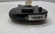 Load image into Gallery viewer, Stedman Pro 30-Inch Black Double Cutaway Kids Beginner Electric Guitar