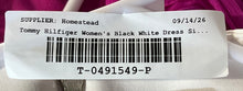 Load image into Gallery viewer, Tommy Hilfiger Womens Black White Colorblock Sleeveless Short Sheath Dress Sz 18