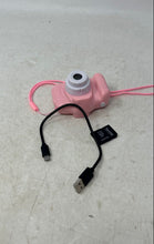 Load image into Gallery viewer, Pink White Portable Childrens Digital Camera With Box And Accessories Not Tested