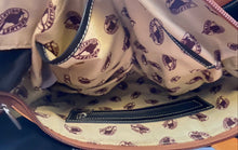 Load image into Gallery viewer, ASR Collection Womens Black Brown Double Handle Shoulder Handbag