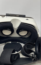 Load image into Gallery viewer, Sharper Image White Bluetooth VR Headset With Over Ear Earphones Not Tested