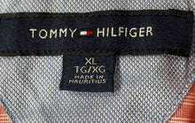 Load image into Gallery viewer, Tommy Hilfiger Mens Pink Striped Print Long Sleeve Button-Up Shirt Size XL