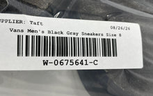 Load image into Gallery viewer, Vans X Quasi Mens Old Skool 721454 Black Gray Lace-Up Sneaker Shoes Size 8