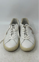 Load image into Gallery viewer, Veja Womens Esplar White Leather Lace-Up Low Top Round Toe Sneaker Shoes Size 8