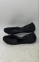 Load image into Gallery viewer, Melissa x Campana Womens Black Glitter Slip-On Casual Ballet Flats Size 7